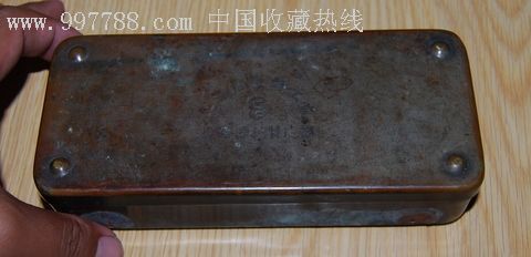 民國時期上海信豐鐵工廠針筒消毒銅盒 跨越時代的醫藥文物珍品
